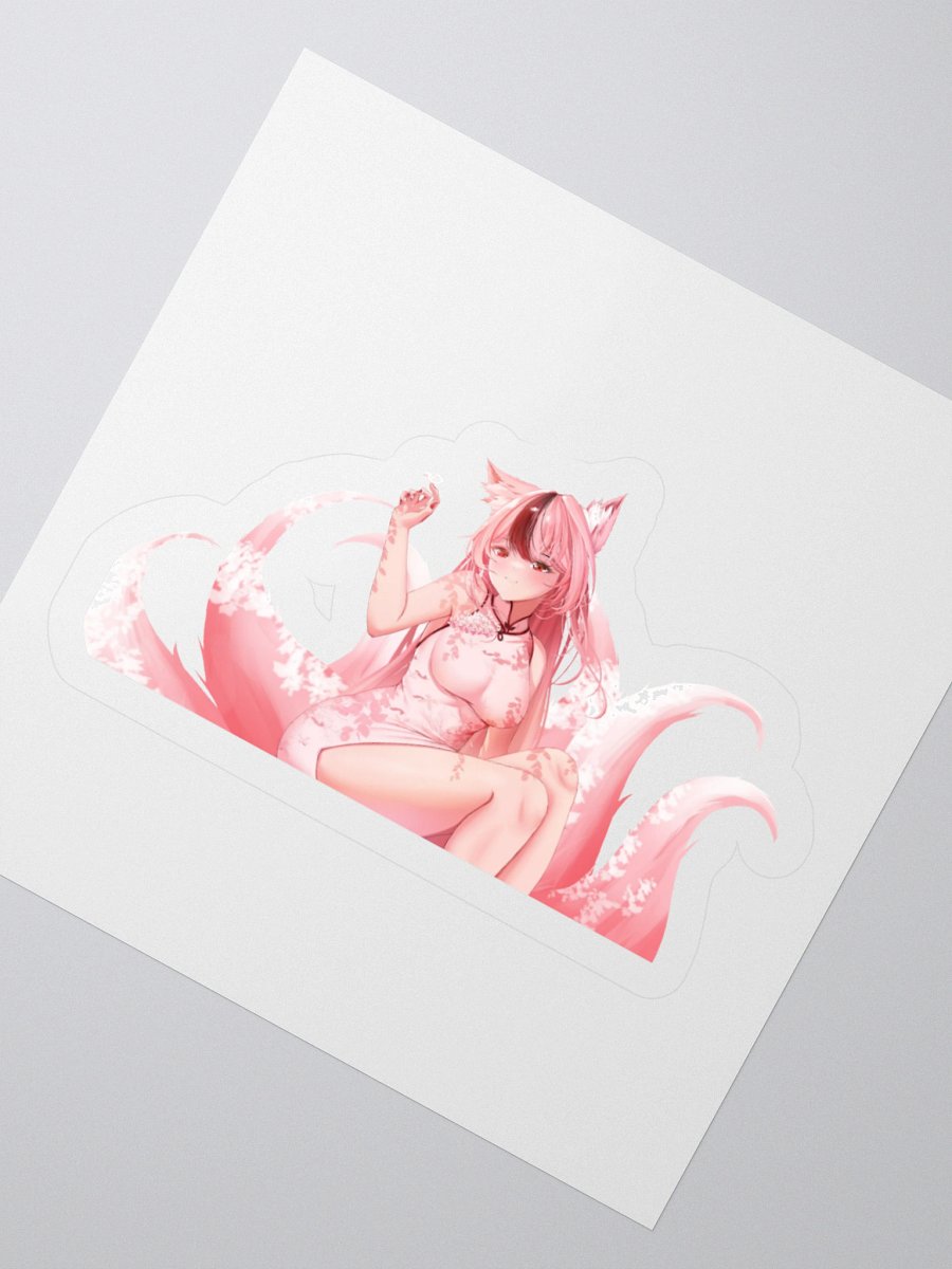 Foxy Pink Anime Kiss Cut Stickers product image (4)