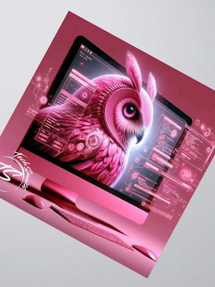 Watchful Owl Sticker product image (2)