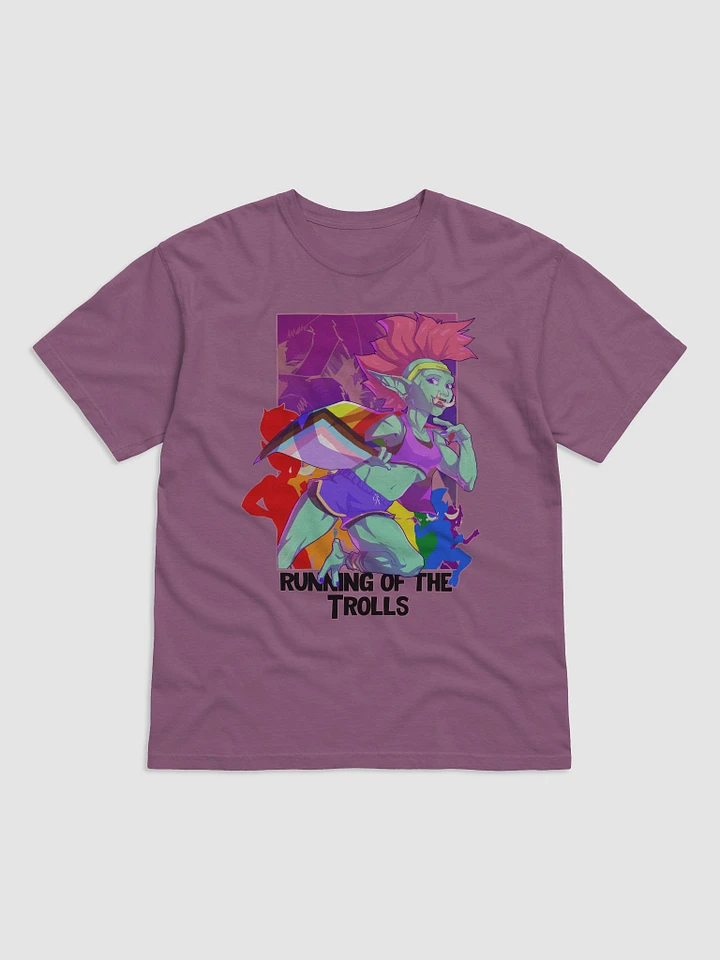 Troll Racer Tshirt Reds and Purples - by Eggu product image (1)
