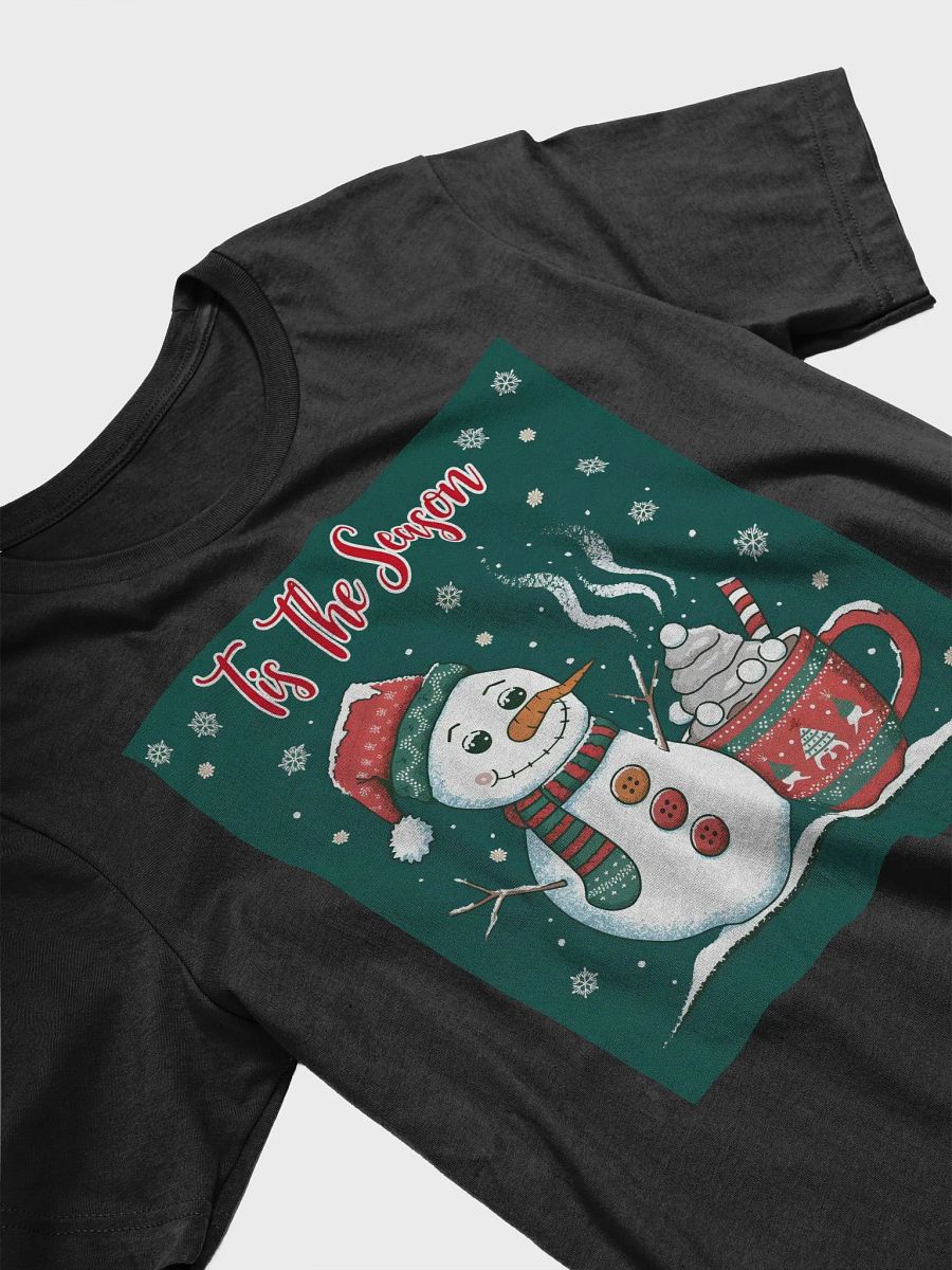 'Tis the Season Snowman Christmas Unisex T-shirt for men and women product image (33)