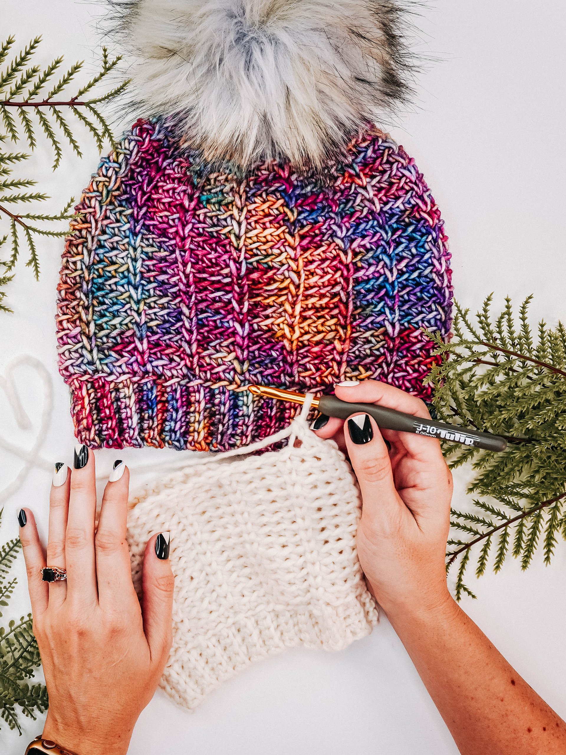 Juniper Knit-Look Crochet Hat Free Pattern (10 Sizes) product image (2)