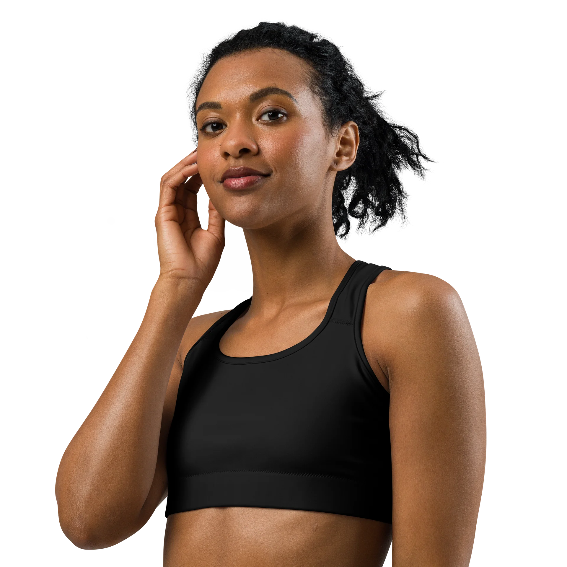 Black BFG Empowerment Sports Bra product image (2)