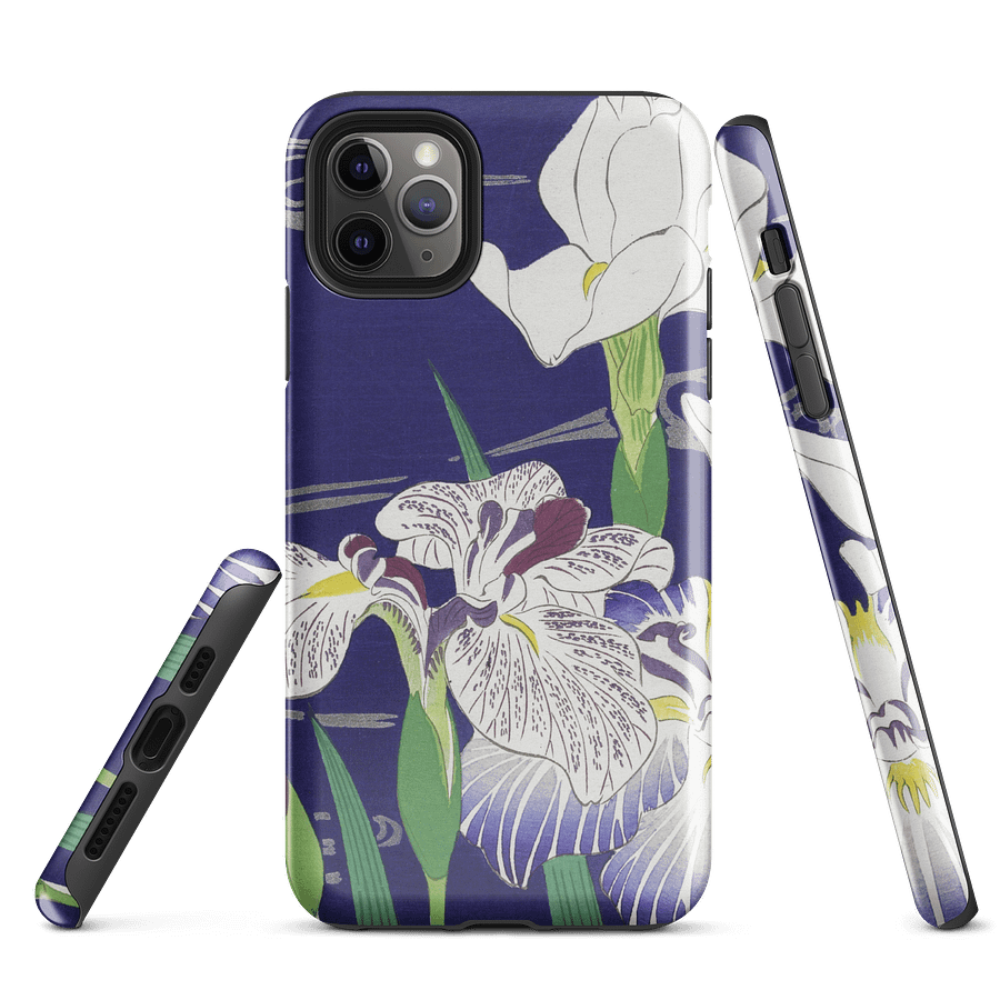 Japanese Iris. iPhone® Tough Case product image (1)