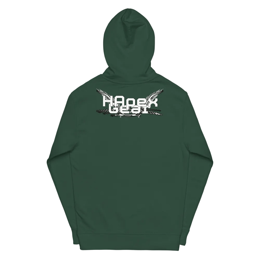 Midweight Hoodie - Embroidered - White HApex Gear White Logo product image (4)