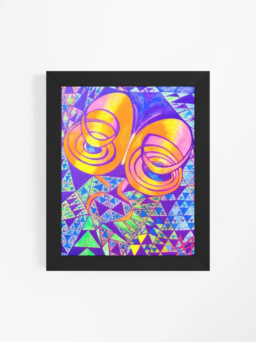 Breaking Free by Arthur Taylor Abstract Acrylic Painting Wall Art Matte Poster product image (4)