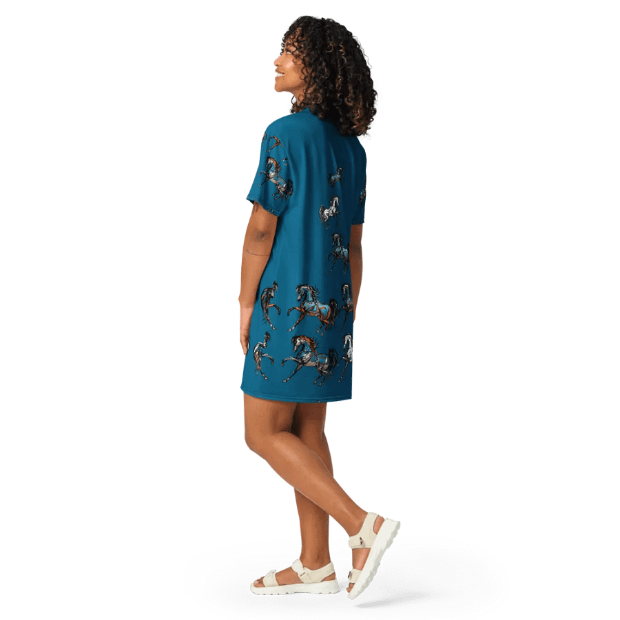 Prancing Arabian Tee Shirt Dress product image (11)