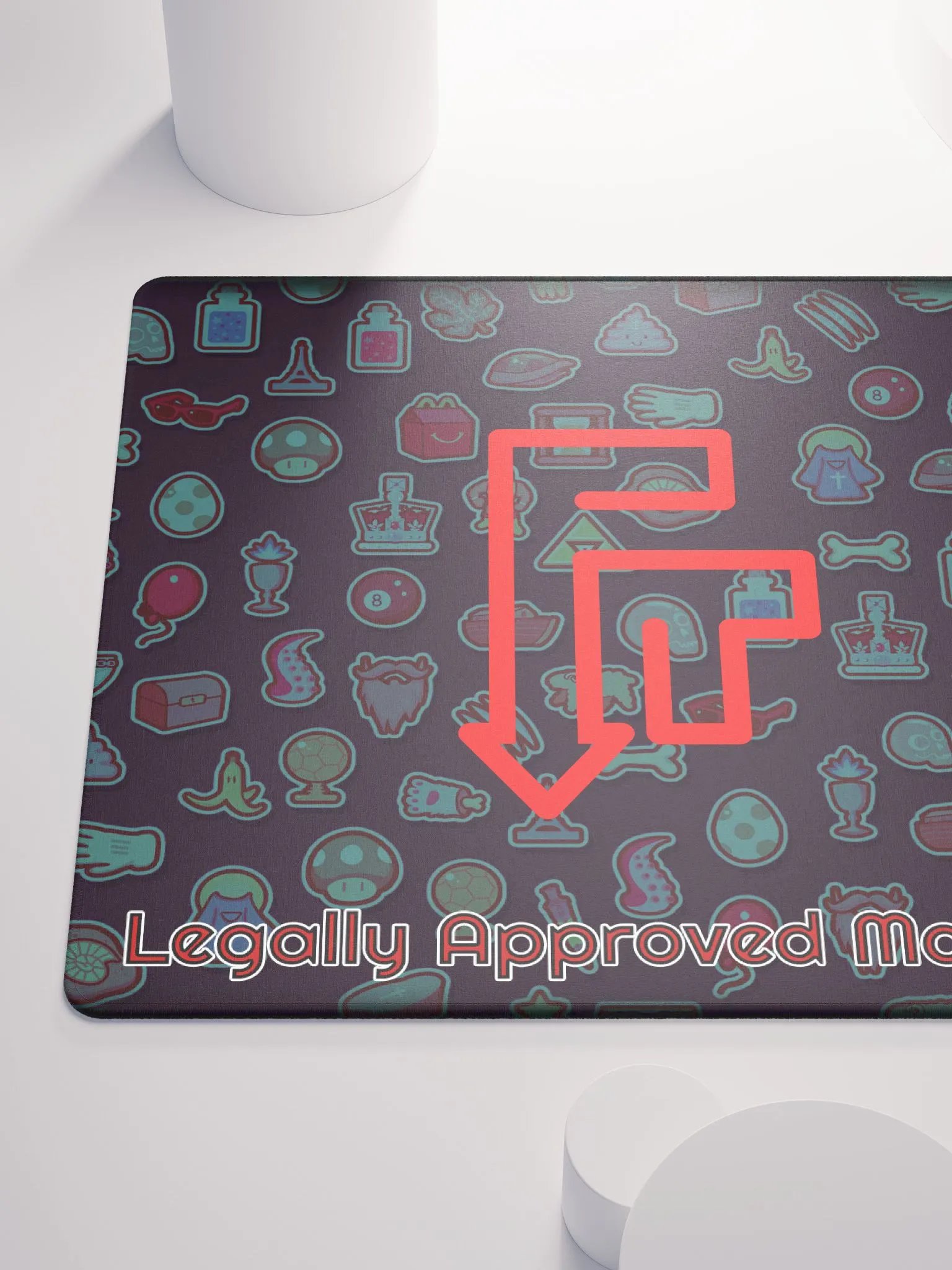 Legally approved mayhem Gaming Mouspad (18
