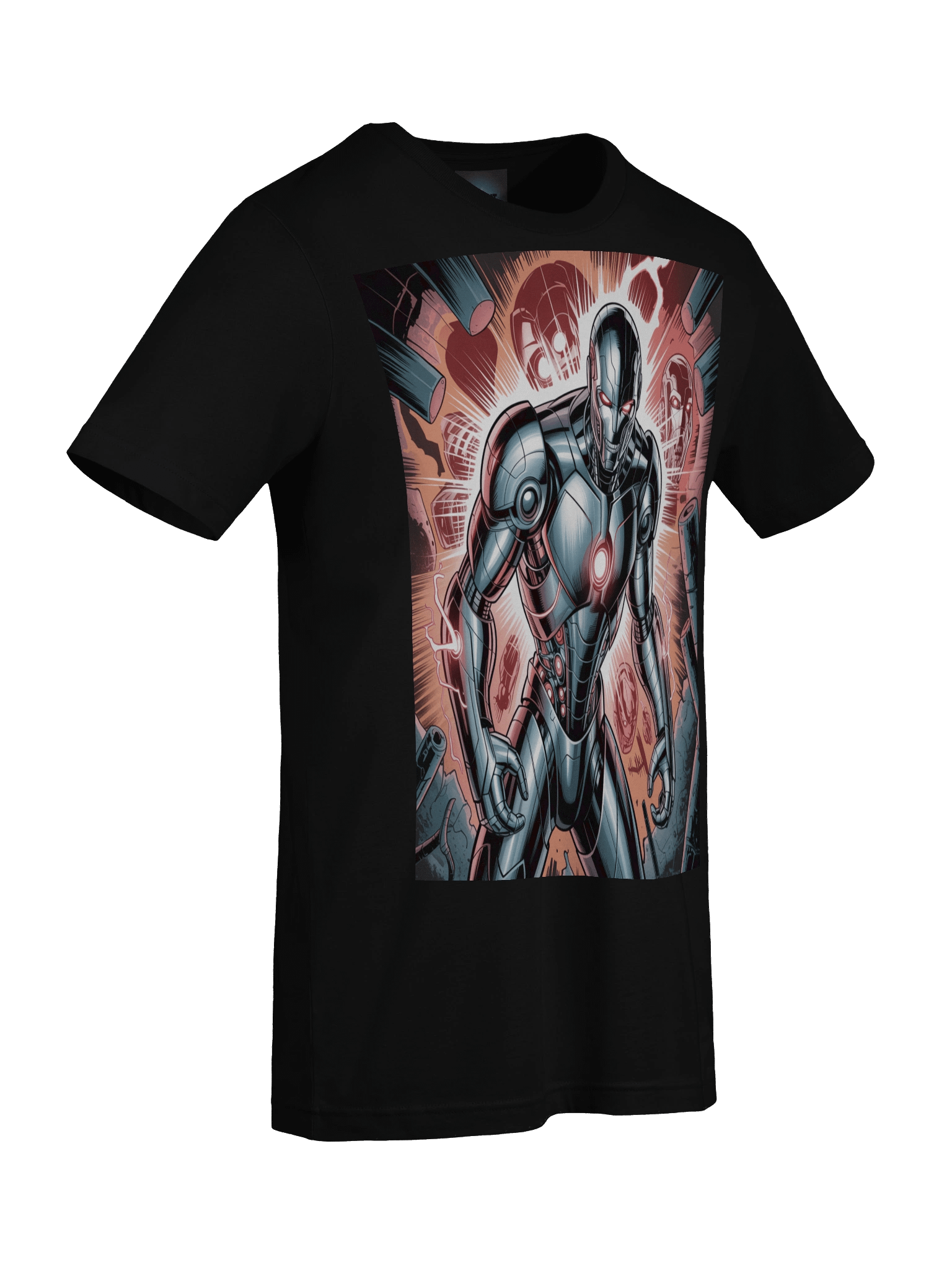 Sentient Eclipse: Ultron Supersoft Graphic T-Shirt product image (9)