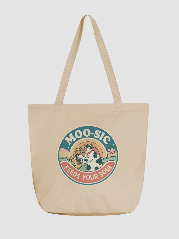 Moo-sic Magic Eco Tote product image (1)