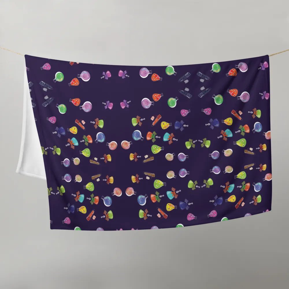 Potion Print Throw Blanket product image (21)