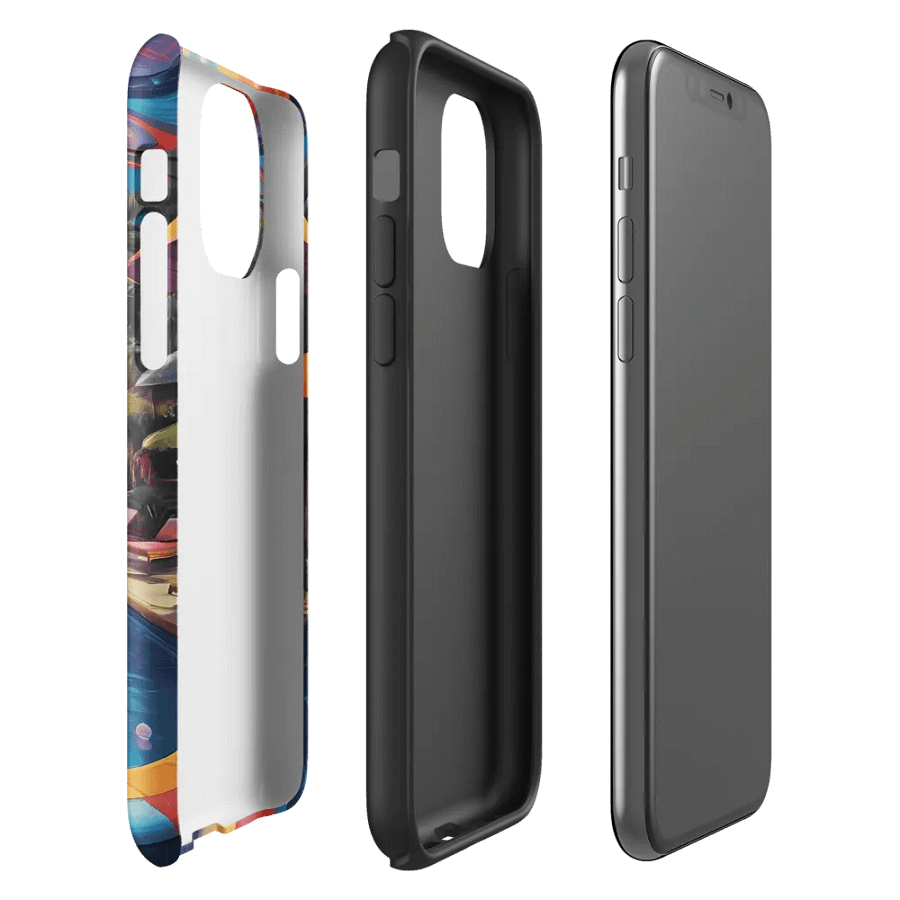 Psychedelic Pool Party iPhone Case product image (29)