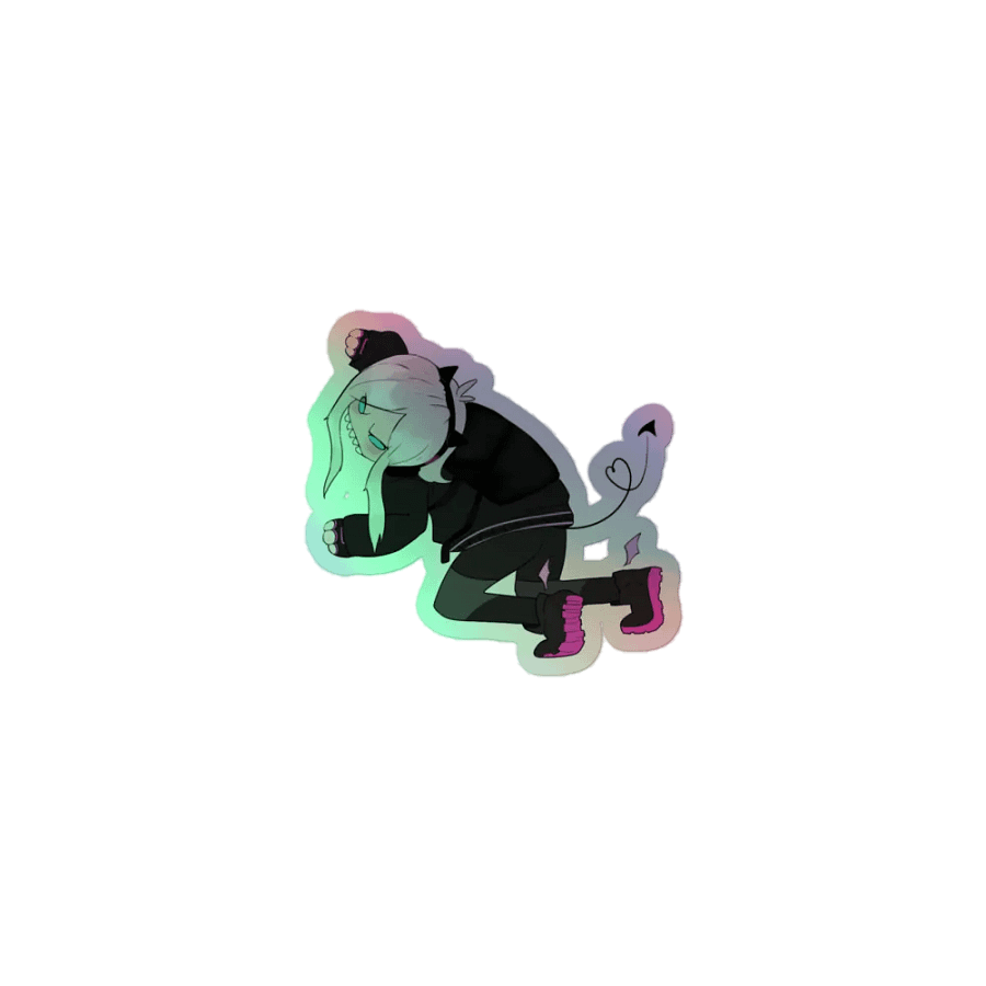Chomp sticker (holo) product image (1)