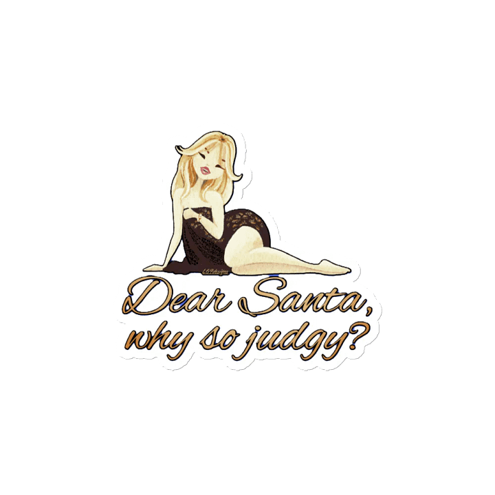 DEAR SANTA, WHY SO JUDGY? product image (2)