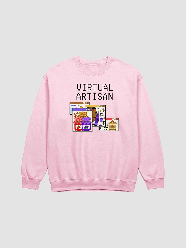 Virtual Artisan Sweatshirt - Black Text product image (14)