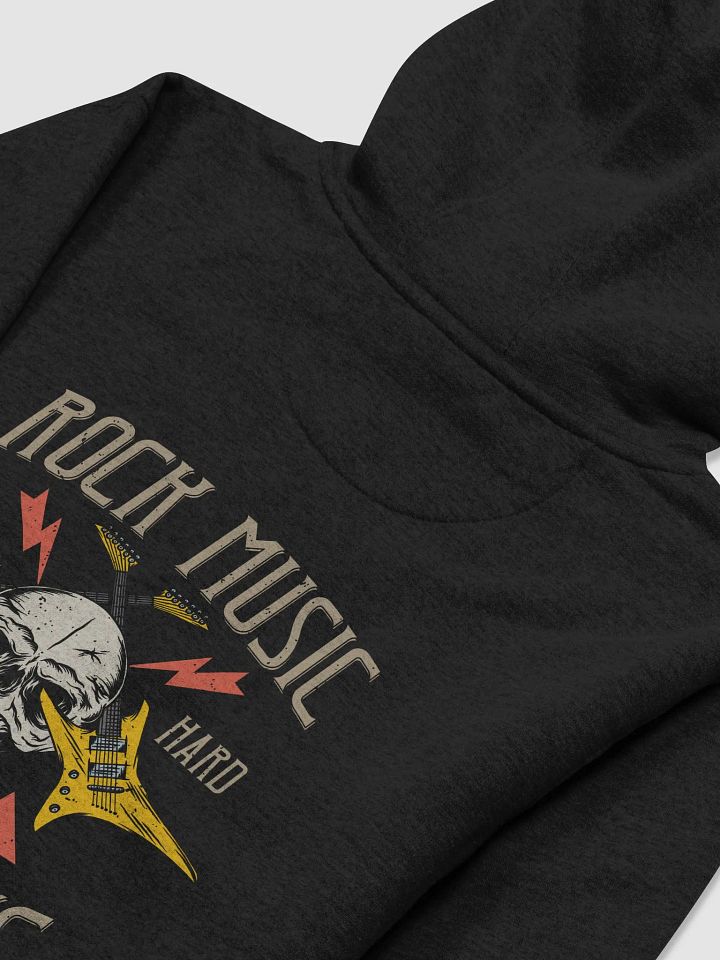 Rebellious Rock Music Skull Hoodie product image (2)