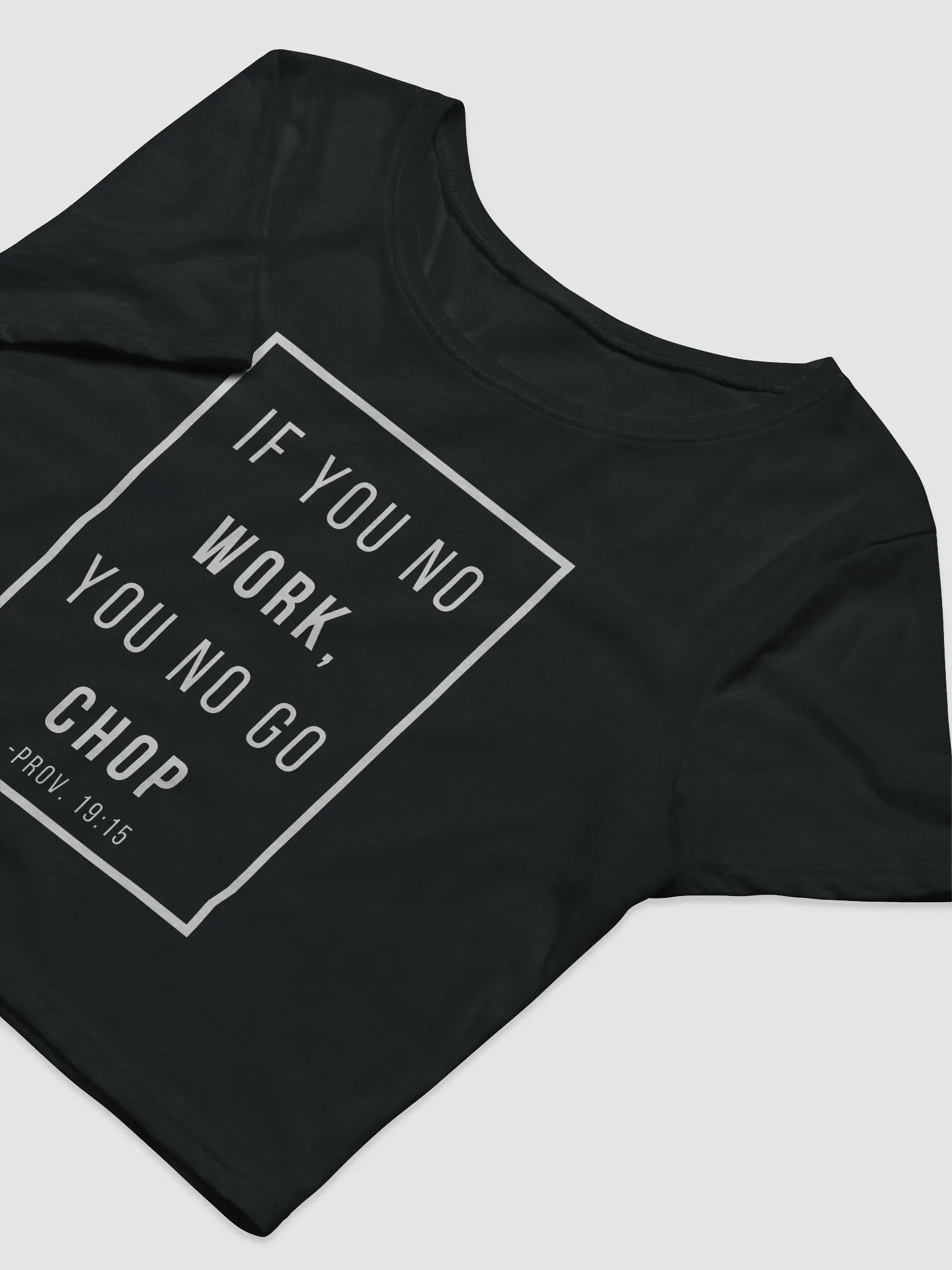 Work Chop Crop Tee product image (4)