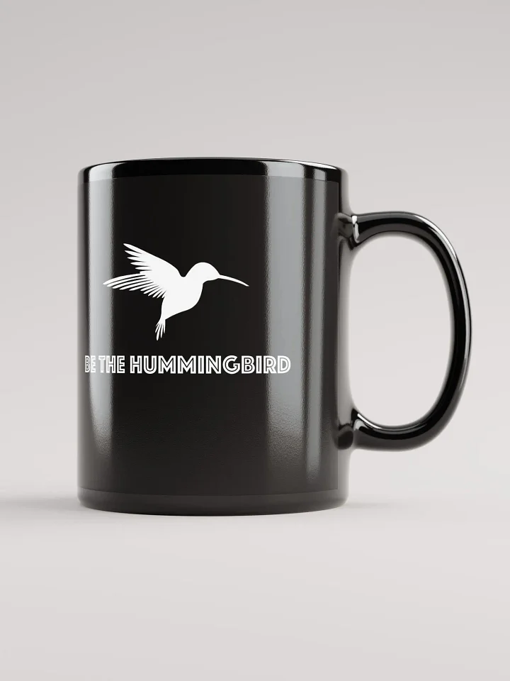 Be the Hummingbird - Lunch Therapy - Black Coffee Mug, 11oz product image (1)