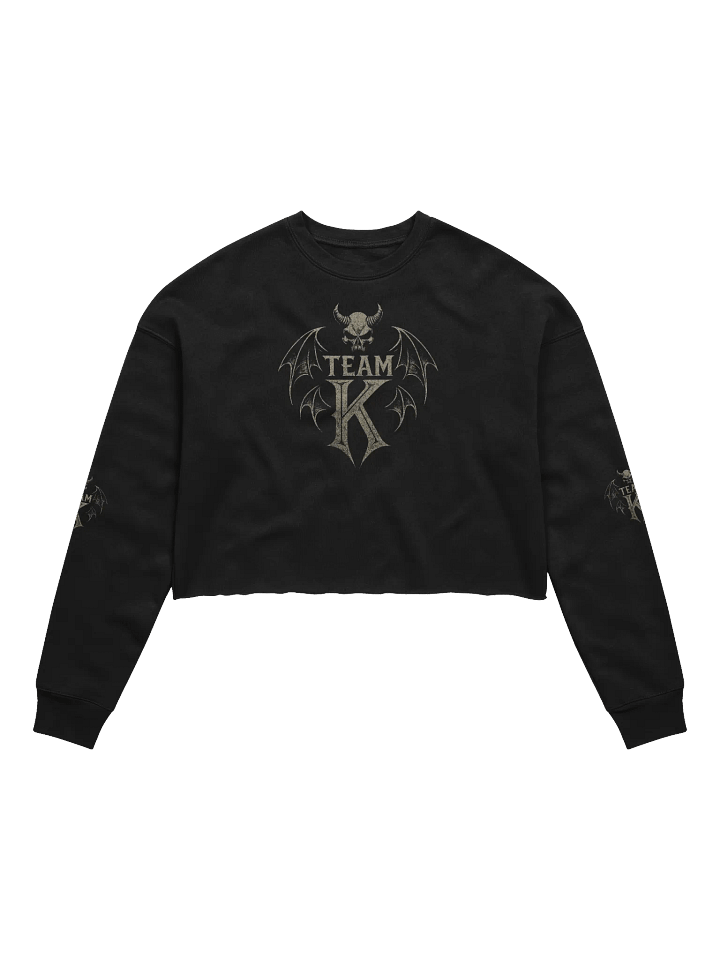 Team K V-3 Crop Sweatshirt product image (1)