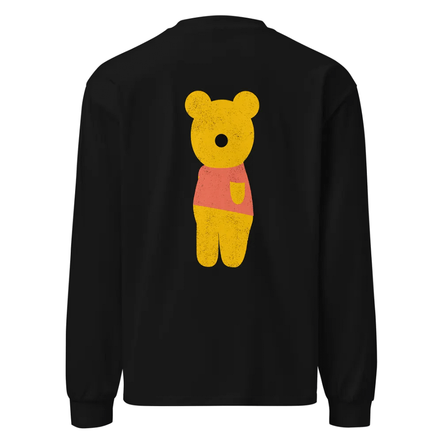 Black DPC Bear Unisex Long Sleeve Shirt product image (10)