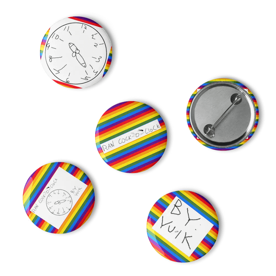 Raw C*ck O' Clock Mafia Pins product image (6)