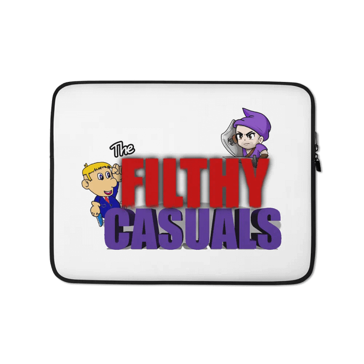 'The Filthy Casuals' Laptop Sleeve product image (1)