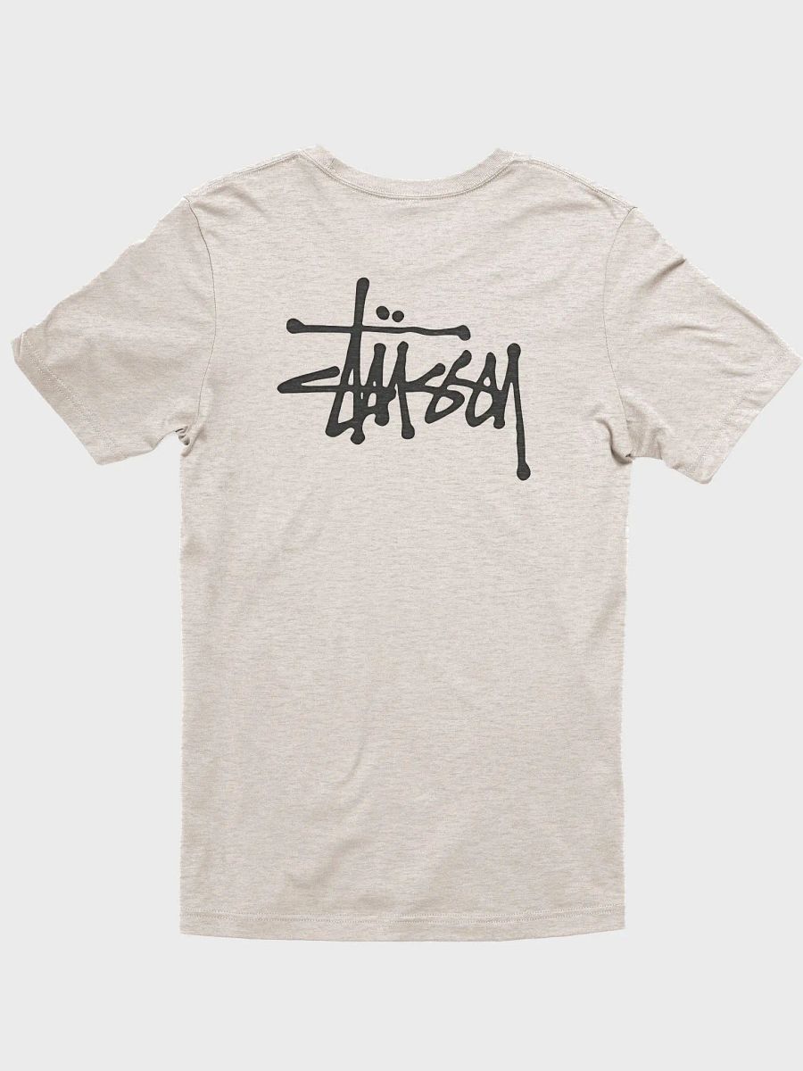 T-Shirt with Black Stüssy Logo product image (8)