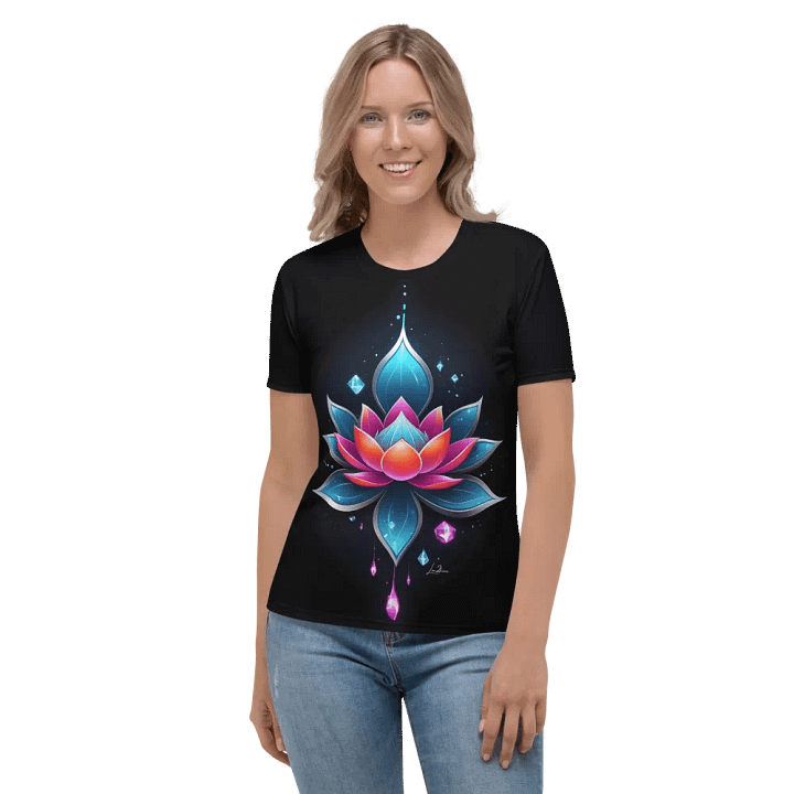 Lotus Glow Women's - All-Over Print Tee product image (1)
