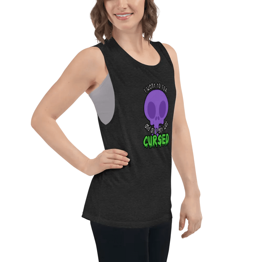All I Got Was Cursed - Warlock - Women's Style Muscle Tank product image (8)