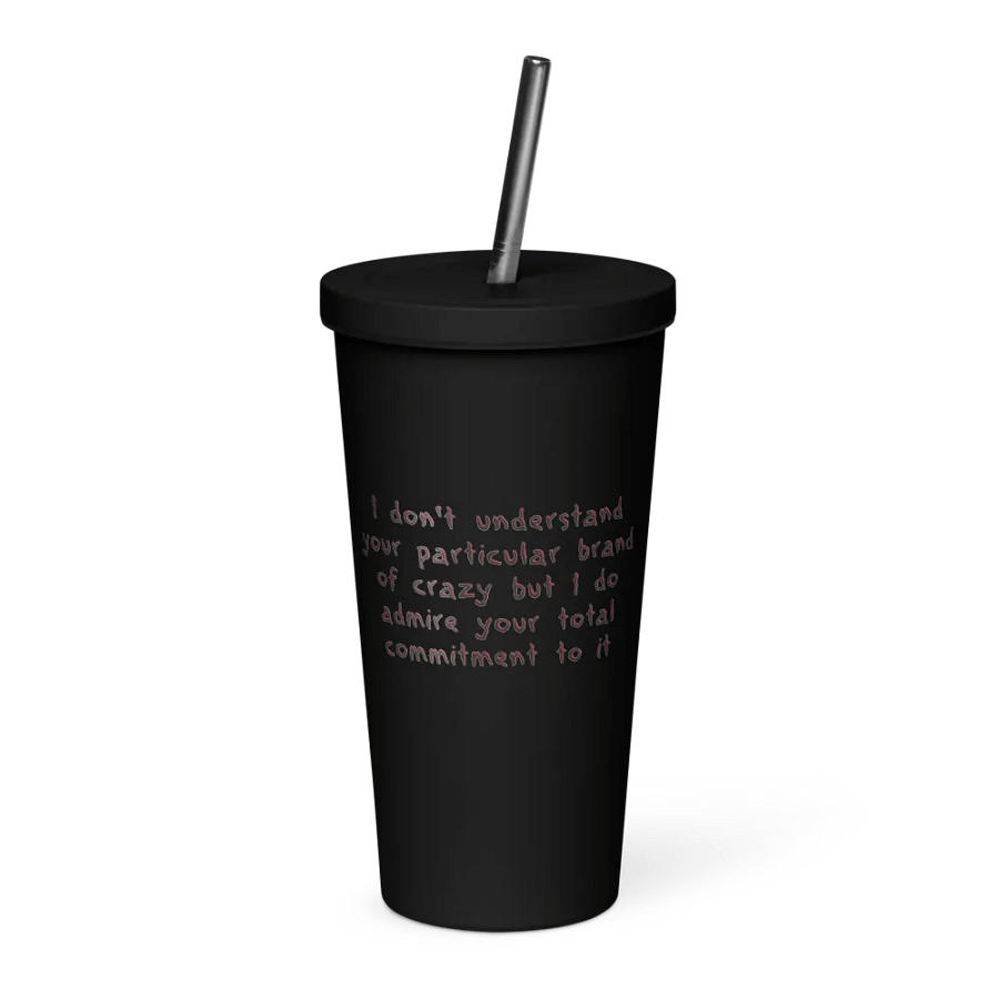 Brand of Crazy - Black Tumbler product image (1)
