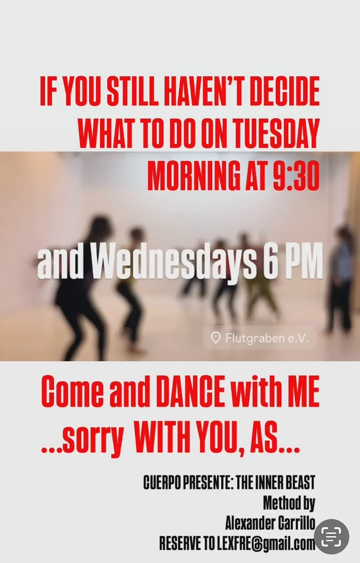 REGULAR Dance CLASES Berlin - THE INNER BEAST 2025 product image (2)