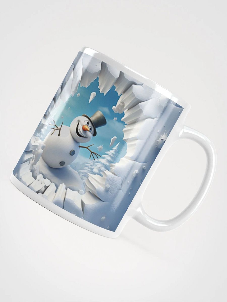 Snowman's Winter Wonderland 3D Christmas Mug - Double the Cheer! product image (12)