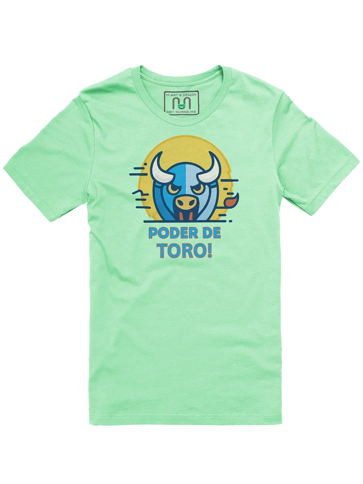 PODER DE TORO! Bull Power Graphic Tee – Fierce Southamerican-Inspired Streetwear by M-Art & Design product image (1)