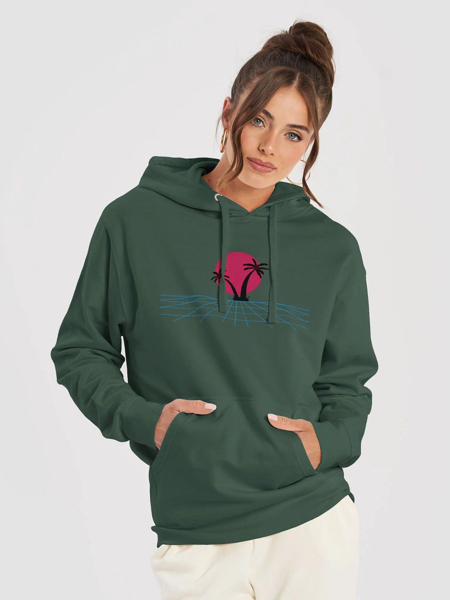 Neon Palms Retro Hoodie product image (5)