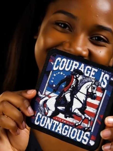 Courageous Patriots Embroidered Patches product image (6)