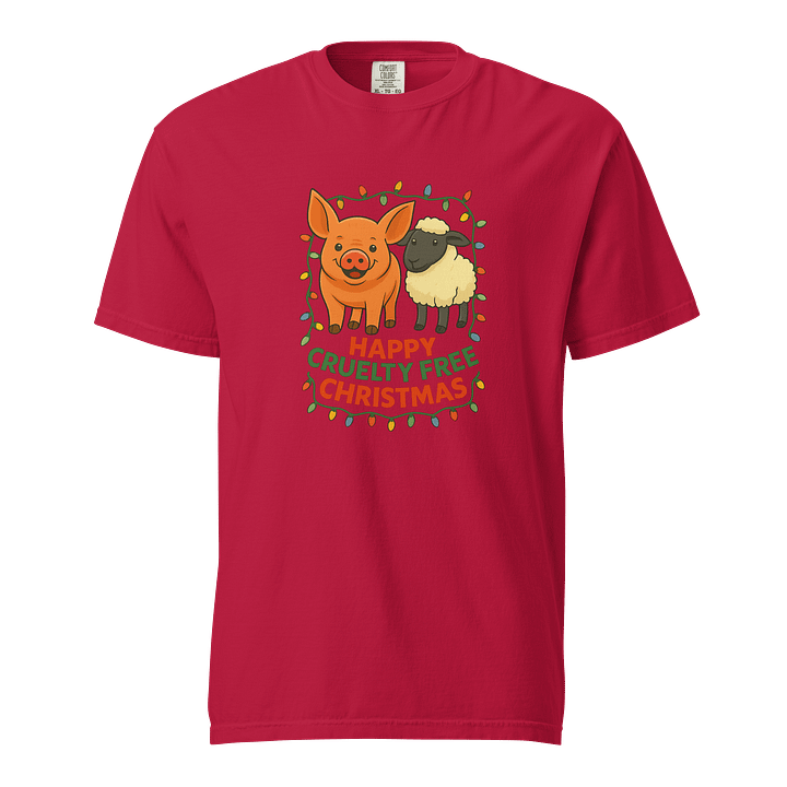 Happy Cruelty Free Christmas T-Shirt product image (1)