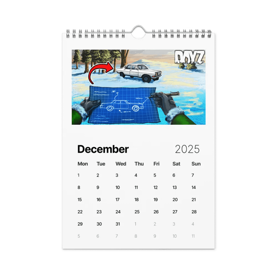 Dayz thumbnail calendar 2025 product image (4)