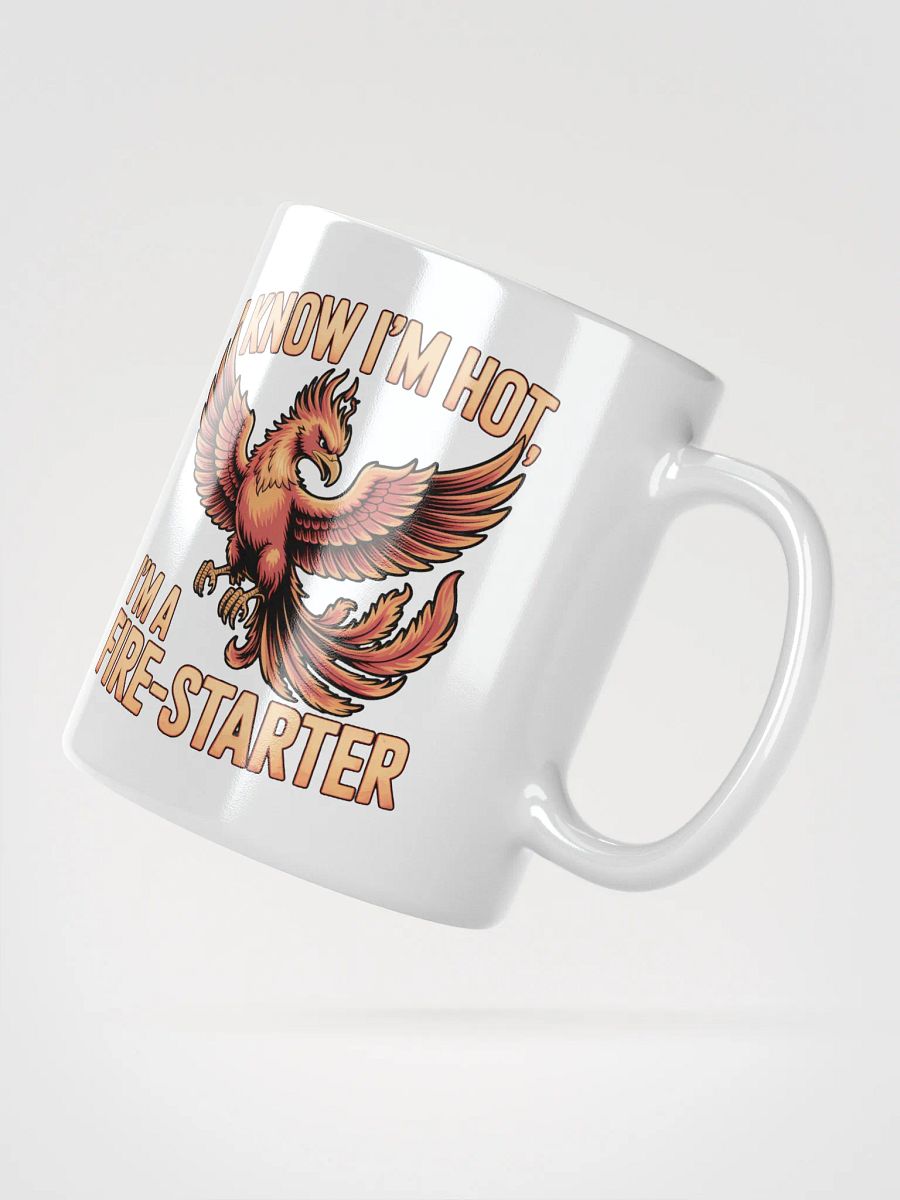 I know I'm Hot Phoenix Human Design Manifestor Mug product image (3)