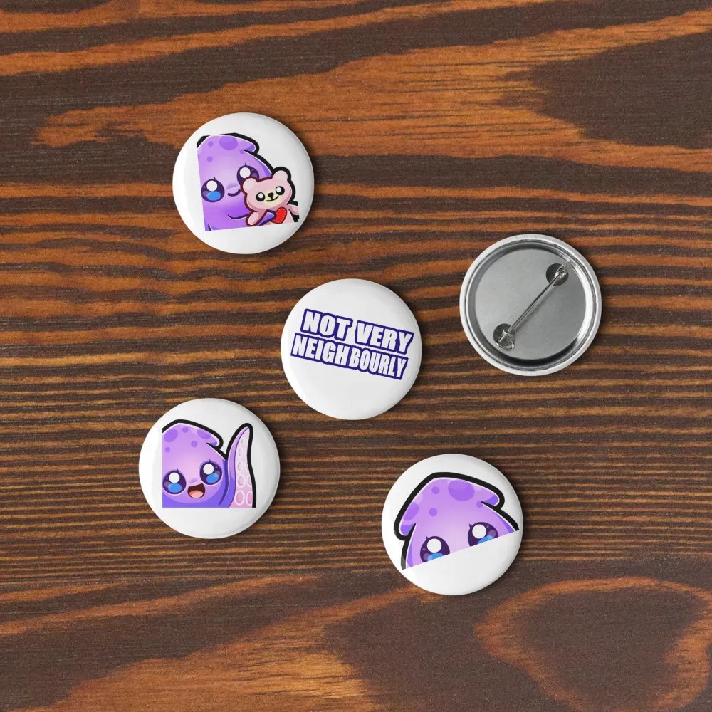 Squid Emote Pin Set [3] product image (9)