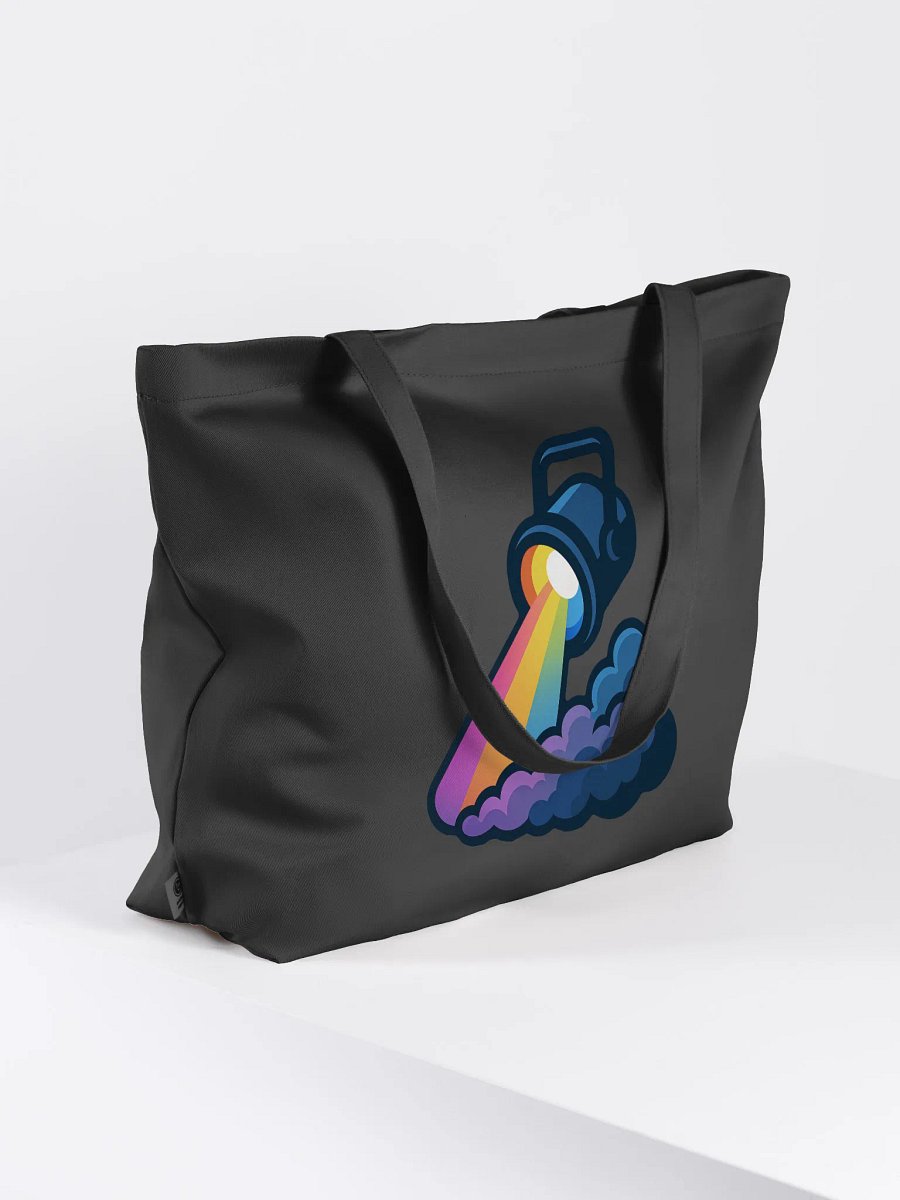 Theatrically Jerry: Limited Edition Rainbow Stage Light Fog Eco Tote product image (4)