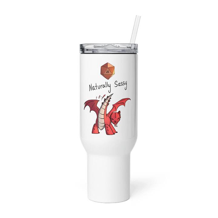 'Naturally Sassy' Dragon Transportable Tumbler product image (1)