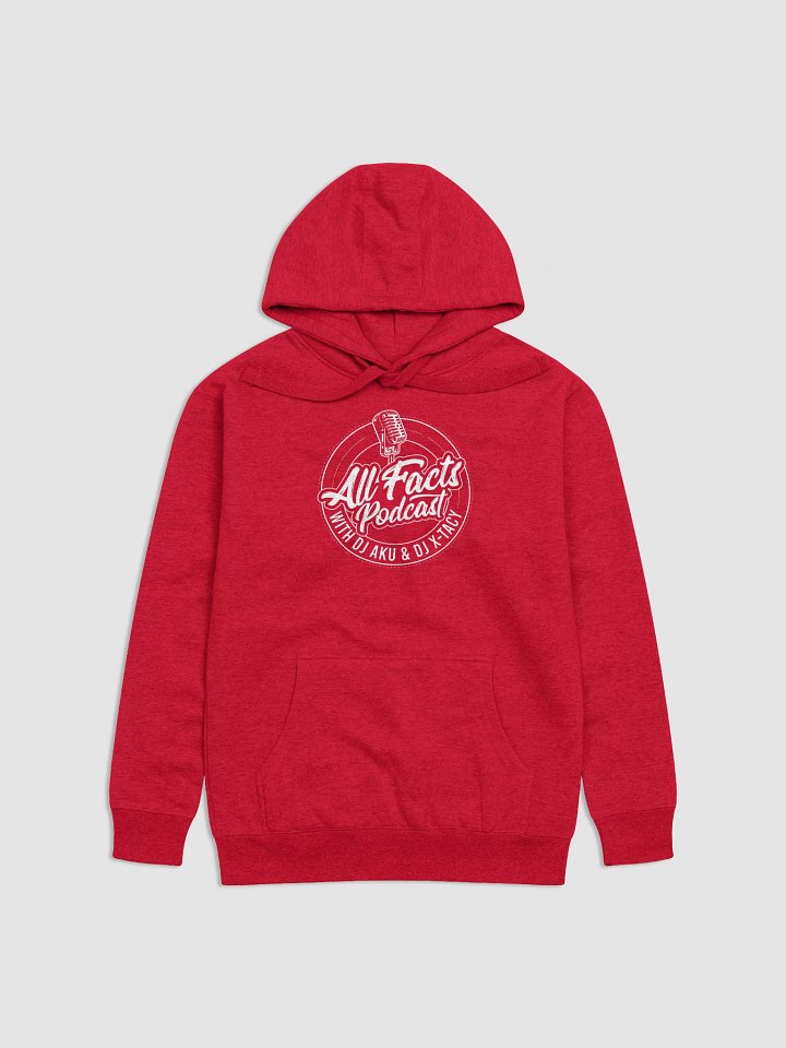 All Facts Red Hoodie product image (1)