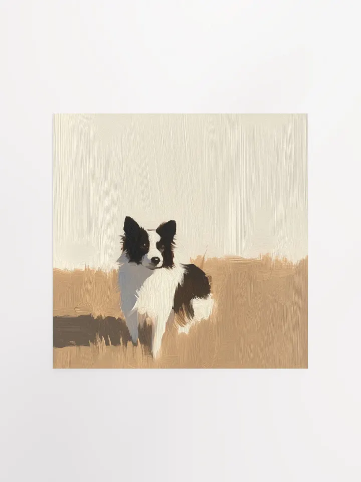 Modern Farmhouse: Border Collie II Art Print product image (1)