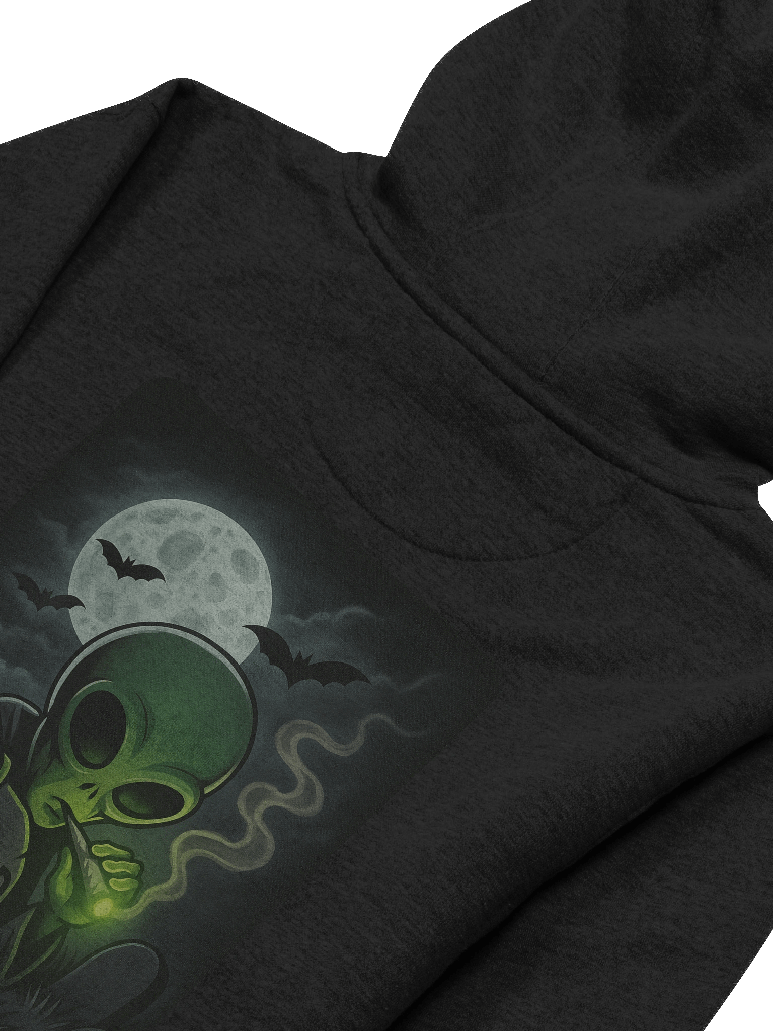Graveyard Smacked – Alien Glow Unisex Hoodie product image (19)