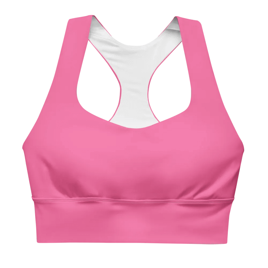 Pink Rose Serenity Longline Sports Bra product image (11)