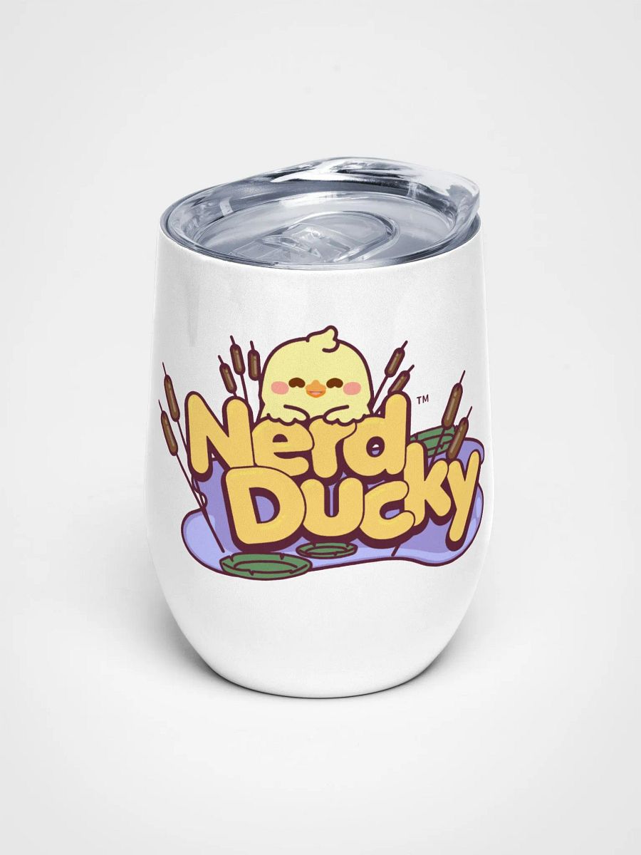 Nerd Ducky Wine Tumbler product image (1)