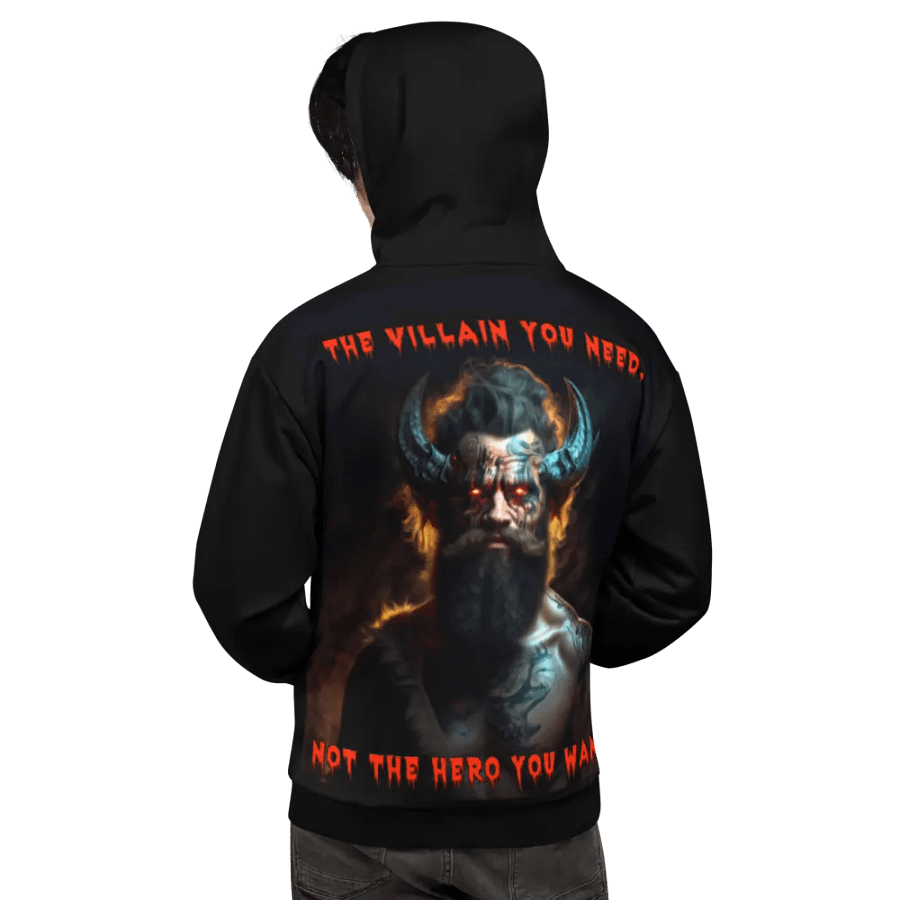 Villain you need Hoodie product image (4)
