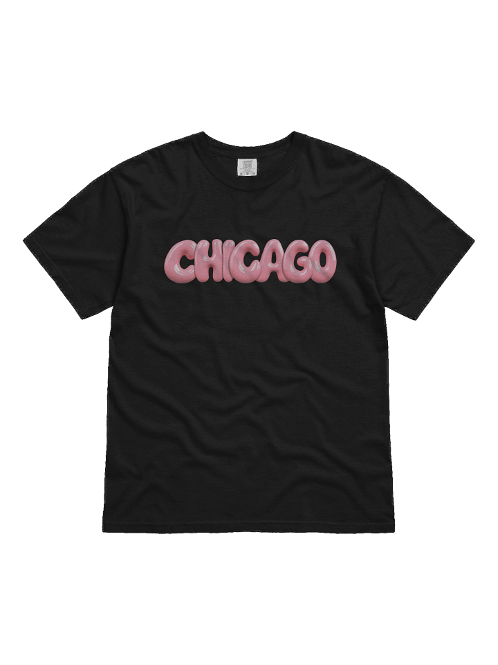 Chicago Bubble Pink Donut Style T-Shirt product image (1)