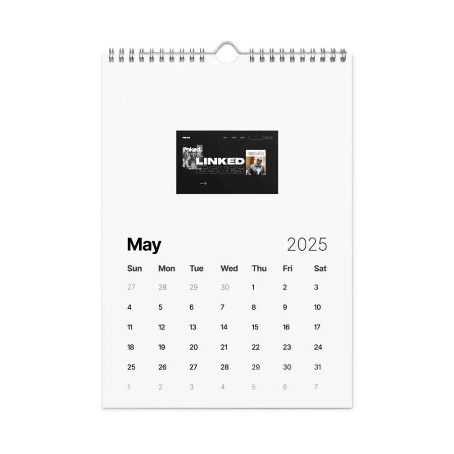 Customizable 2025 Wall Calendar product image (10)