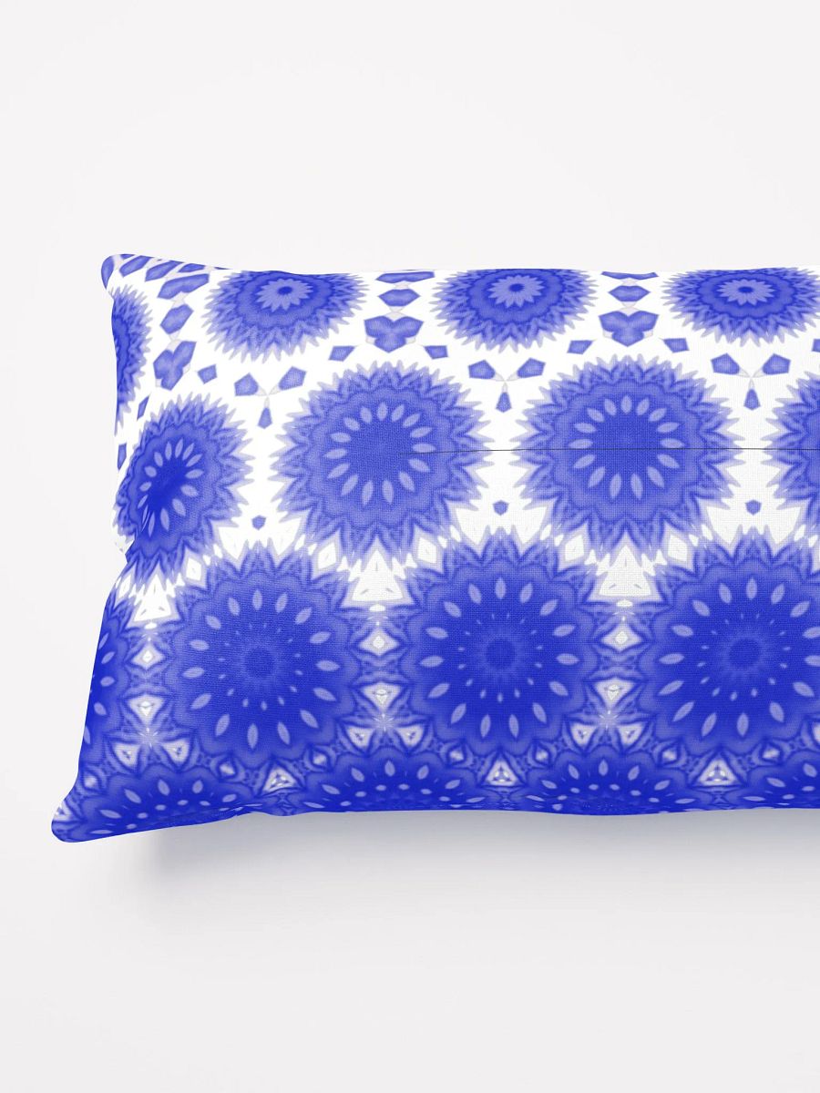 Blue & White Daisy Pillow product image (3)