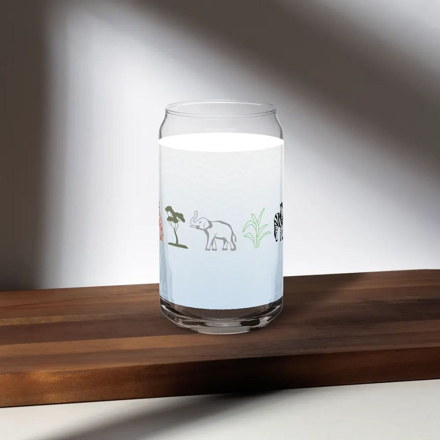 Savanna Serenity Can-Shaped Glass product image (5)